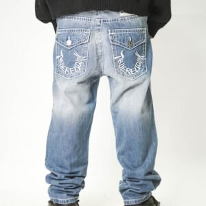TRUE RELIGION LIGHT BLUE 8
