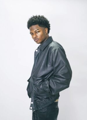 Leather Cargo Jacket