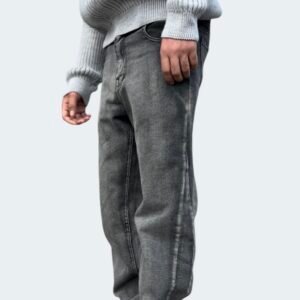 JEANS FLARED 5 Gray