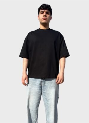 Black Boxy T-Shirts