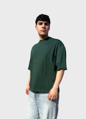 Green Boxy T-Shirts