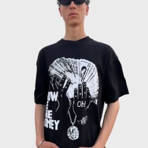 OH! THE MONEY T-shirt Black
