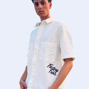 OH! White print Shirt