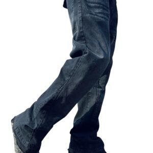 Jeans Flared 5 Black New