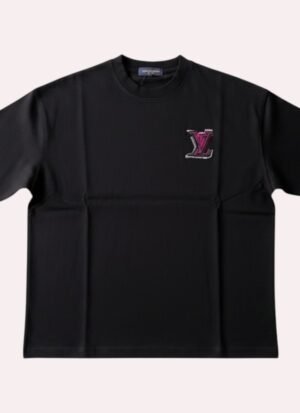 Black “LV Red “ T-Shirt